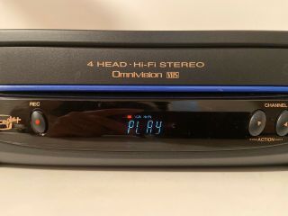 Panasonic Pv - 9451 Omnivision Vhs Vcr 4 Head Hi - Fi Stereo