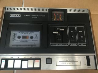 Vintage Sony Tc - 121 Stereo Cassette - Corder