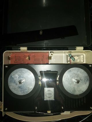 Vintage Universal 4 Transistor 105 Reel To Reel Tape Recorder.  - 7 - 2