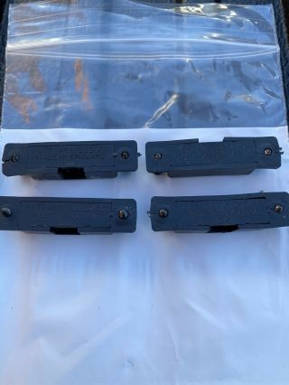 Four (4) Mcintosh Speaker Grill Tab Clips Ml - 1c Ml - 2c Ml - 4c And Others
