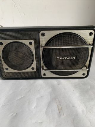 Vintage Pioneer Ts - X6 Car Stereo Speakers Old School