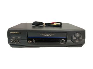 Panasonic Pv - 9451 Omnivision Vhs Vcr Plus 4 Head Hi - Fi Stereo No Remote