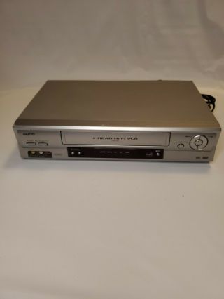Sanyo Vwm - 900 Vhs Player 4 Head Hi - Fi Vcr Video Cassette Recorder
