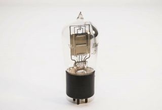 Western Electric 221 - D Vacuum Tube With Etched Glass And Vacuum Tip