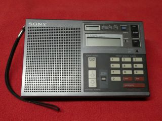 Vintage Sony Icf - 2003 Fm/lw/mw/sw Receiver