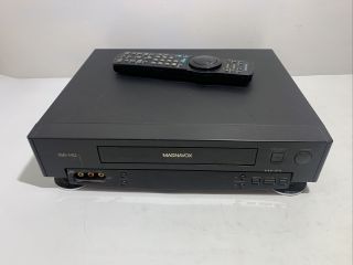 Magnavox Vcr Vhs Player Video Cassette Recorder (vr9262) With Remote