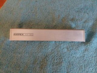 Ampex Model Ax - 300 Reel To Reel Head Cover