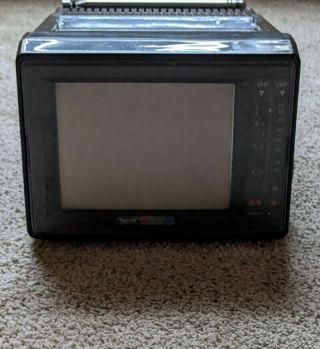 Vintage rhapsody portable Color TV 2