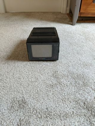 Vintage rhapsody portable Color TV 3