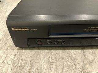 Panasonic VCR Omnivision Player Recorder VHS Serviced No Remote 2