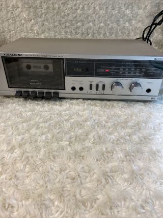 Realistic Sct - 35 Stereo Cassette Tape Deck