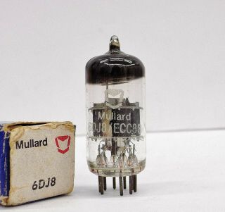 A N.  O.  S Vintage Mullard (england) 6dj8/ecc88 Vacuum Tube