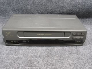 Philips Magnavox Vrz263at21 4 - Head Vcr Video Cassette Recorder Vhs Tape Player