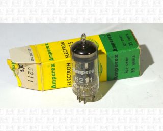 Amperex 6211 Vacuum Tube Made In Holland Nos,  Box
