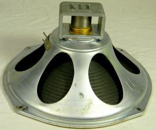 Vintage Zenith 12 " Speaker 8 Ohms Tube Type Hi - Fi