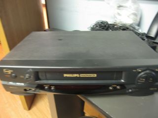 Philips Magnavox Vrz264 At02 Vhs Vcr Player & Recorder & Great