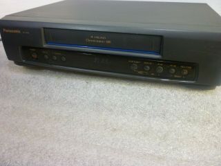 Panasonic VCR Omnivision Player Recorder VHS Serviced No Remote 3