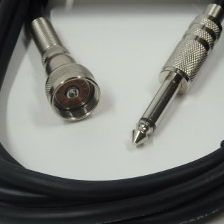 Amphenol 75 - Mc1f Switchcraft 2051f To 1/4 " Cable For Vintage Microphone Guitar