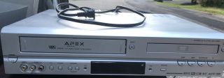 Apex Adv - 3800 Multi System Dvd Player Vhs Vcr Recorder Combo