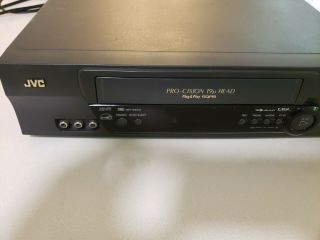 Jvc Hr - A57u 4 - Head Hi - Fi Stereo Video Cassette Recorder Vhs Player Vcr