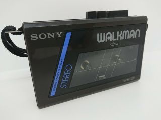 Sony Walkman Stereo Cassette Player Wm - 22 (for Repair Or)