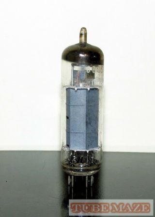 Amperex EL84/6BQ5 tube O - getter - Holland - Test NOS 2