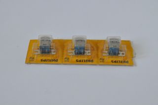PHILIPS 4822 249 10196 Replacement Head SET of THREE Service Parts 3