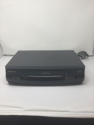 Quasar Vcr Plus,  4 - Head Omnivision Vhs Player - Model: Vhq - 940 - No Remote