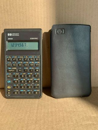 Hp 20s Hewlett Packard Scientific Calculator In Shape