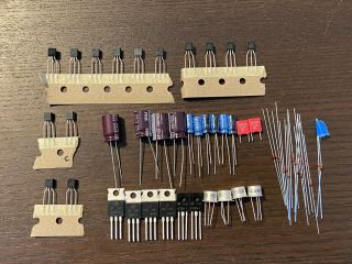Complete Marantz 4300 4400 Rebuild Kit For One P700 Amp Board Caps & Transistors