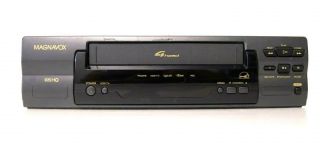 Philips Magnavox Vr400bmg21 Hi - Fi 4 - Head Video Cassette Recorder No Remote