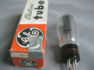 Ge Type 83 Tube Hanging Filament Nos Rectifier Tube - Utilized In Hickok 539b