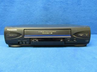 Panasonic Pv - V4522 Vcr 4 - Head Video Cassette Recorder Vhs Player Omnivision