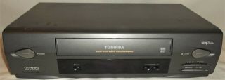 Toshiba Vhs Recorder Player Video Cassette M645 Vcr Plus 4 Head And