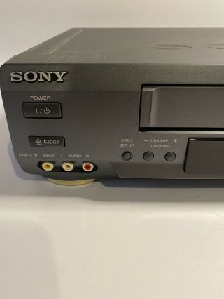Sony SLV - AX10 VCR 4 - Head Hi - Fi VHS Video Cassette Recorder Player - 3