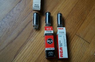 3 Nos Rca 7558 Tubes Power Tubes For The Browning Golden Eagle Mark Iii