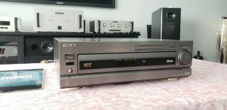 Sony Mdp - 605 Cd Cdv Ld Laserdisc Player Repair Not Vintage