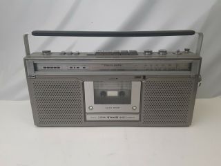 Vintage Radio Shack Realistic Model 14 - 774 Am Fm Stereo Radio Cassette Recorder