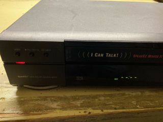 Zenith SpeakEZ VRC420 Video Cassette Recorder VCR VHS Tape Player Recorder 2