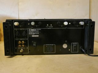 Yamaha M - 2 Power Amplifier Natural Sound Rear Panel For Parts/repair