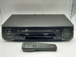 Zenith Inteq Iqvb423 Vhs Vcr Plus Speak Ez Voice Operating System With Remote