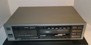 Vintage Sanyo Ultrx Rd Rd51 Stereo Cassette Tape Deck Player Good.