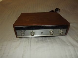 Heathkit Solid State Stereo Amplifier Model Aa - 14