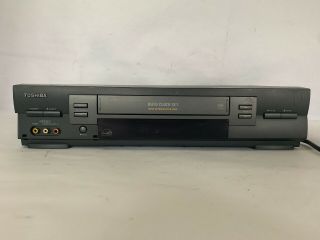 TOSHIBA W - 603 VCR VHS Player/Recorder & Good - Only VCR,  No Cords 2