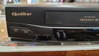 Quasar VCR Video Cassette Recorder VHQ - 41M 4 Head Omnivision VHS 2
