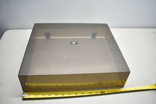 Vintage Smoke / Amber Rs Realistic Lab 100 Turntable Part: Dust Cover Only
