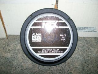 MTX Closed Back Polypropylene Midrange Speaker Model: 5HB599 2