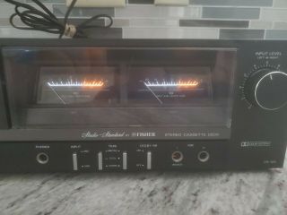 Vintage Fisher CR - 125 Studio Standard Stereo Cassette Deck - 2