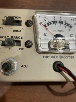 Vintage Heathkit Troubleshooter Volt Ohm Meter Volt - Ohmeter 3