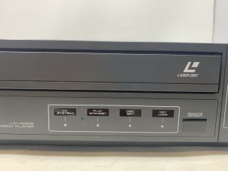 Pioneer LD - V2200 Laservision LaserDisc Player Unit MW 3